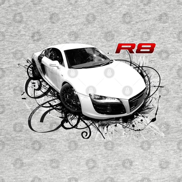 Audi R8 in swirls by CoolCarVideos